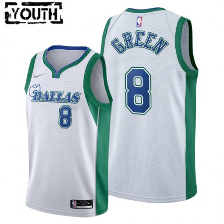 Maglia NBA Dallas Mavericks Josh Green 8 Nike 2021-22 City Edition Swingman - Bambino